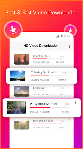 Vidnate App Download 2021 - HD Video Downloader screenshot