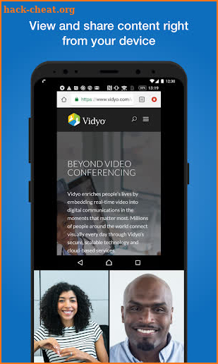 VidyoConnect screenshot