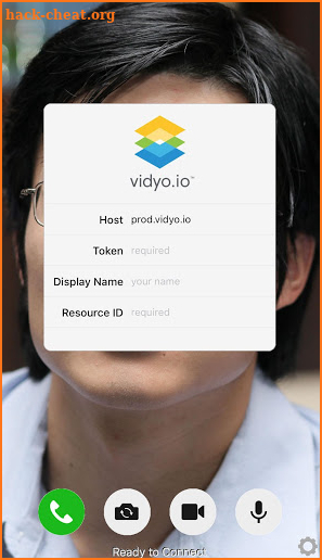 Vidyo.io Connector screenshot