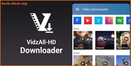 VidzAll - HD Video Downloader screenshot