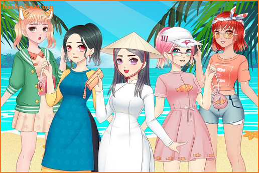 Vietnamese Anime Girls - Vietnam Fashion screenshot