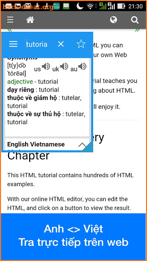 Vietnamese Dictionary - Dict Box screenshot