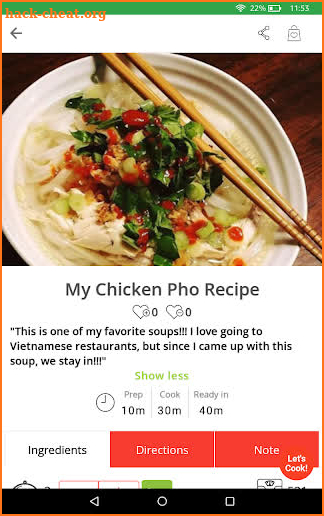 Vietnamese Recipe Land screenshot