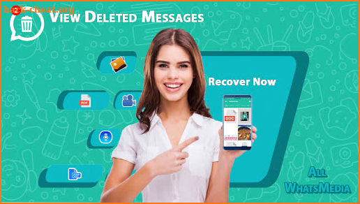 View Deleted Messages, Recover all Whats Media screenshot