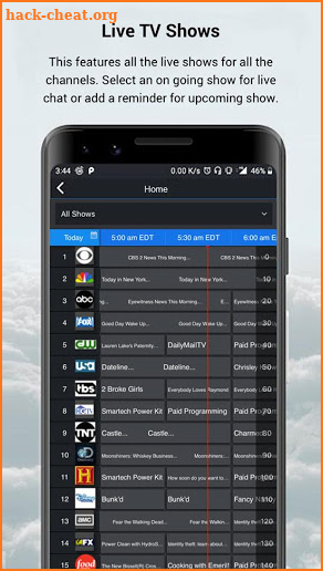 ViewChat - Live Chat for TV Shows screenshot