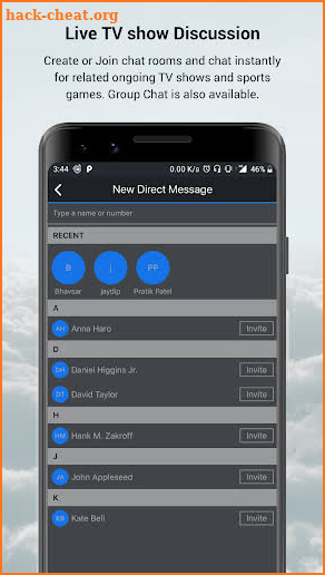 ViewChat - Live Chat for TV Shows screenshot