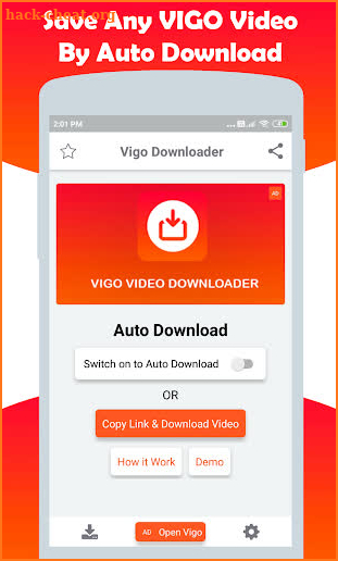 Vigo Video Downloader - No Watermark screenshot