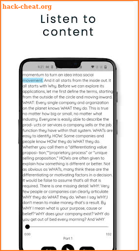 VIIO - Natural reader, Text to speech, Speechify screenshot