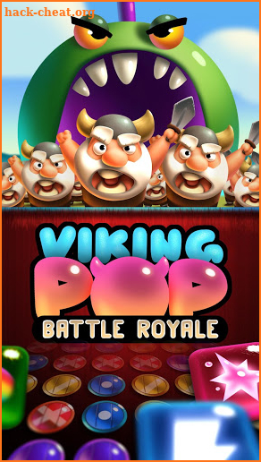 Viking Pop: Battle Royale Puzzle screenshot