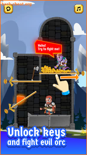 Viking Rescue: Save treasure screenshot