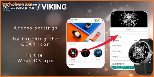 Viking Watch Face screenshot