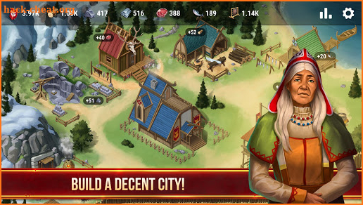 Vikings Odyssey - Build Village screenshot