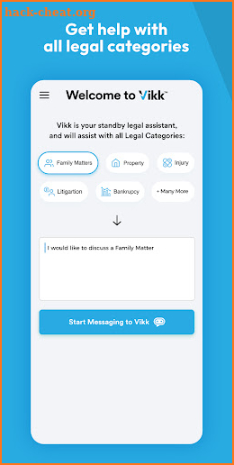 Vikk - AI Legal Assistant screenshot