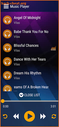 Vilas Music screenshot