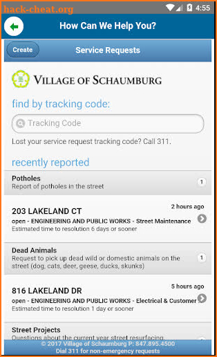 Village of Schaumburg screenshot