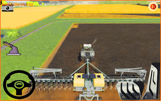 Village Tractor Farming Game screenshot