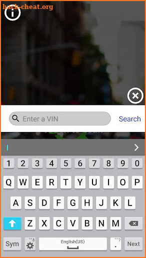 VIN Decoder screenshot