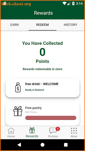Vinaccio Coffee Rewards screenshot