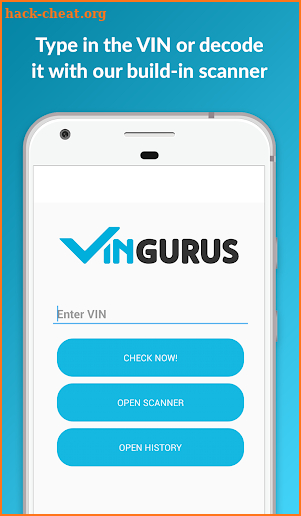 VINGURUS VIN check and decoder screenshot