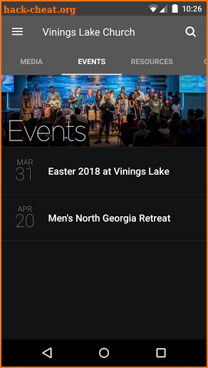 Vinings Lake Church App screenshot