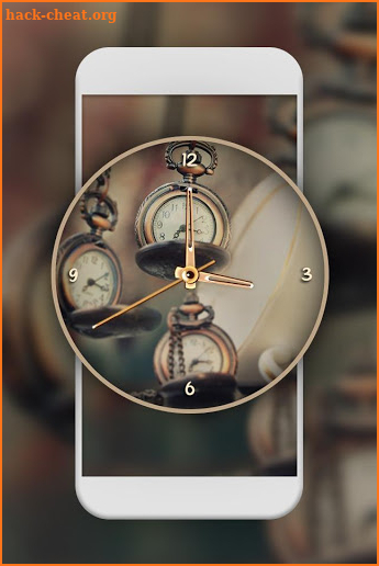 Vintage Clock Live Wallpaper screenshot