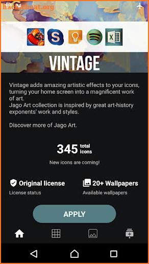 Vintage - Icon Pack screenshot