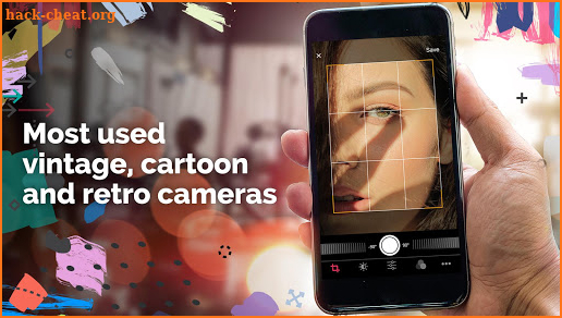 Vintage Retro Camera, Cartoon Pic, Beauty Cam Apps screenshot