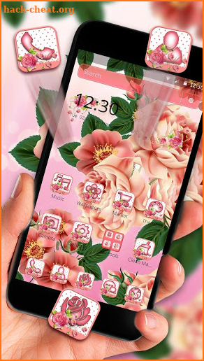 Vintage Rose Theme screenshot