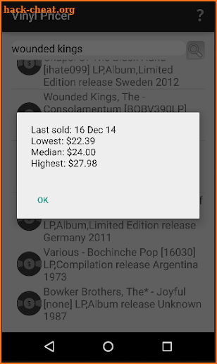 Vinyl Pricer screenshot