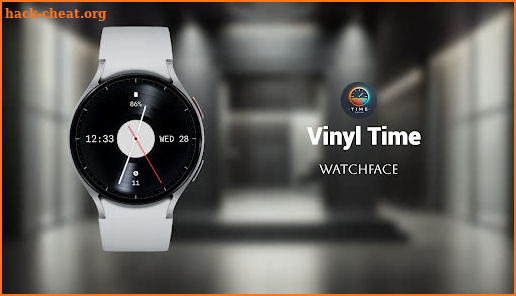 Vinyl Time - watch face screenshot