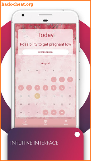 Vio - Women's calendar screenshot