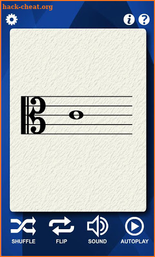 Viola Notes Flash Cards screenshot