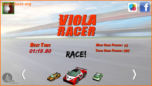 Viola Racer screenshot