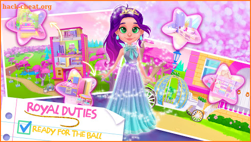 Violet - Cinderella Cleaning Castle screenshot