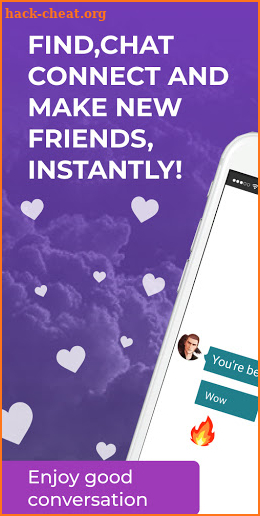 Violet - live chat Meet new people&make friendship screenshot