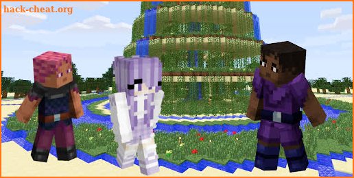 Violet Skin for Minecraft screenshot