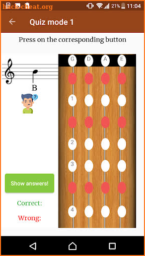 Violin Fingerboard Quiz screenshot