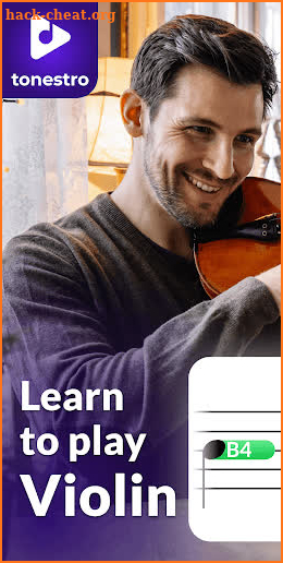 Violin lessons by tonestro - Learn, Practice, Play screenshot