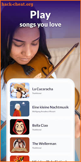 Violin lessons by tonestro - Learn, Practice, Play screenshot