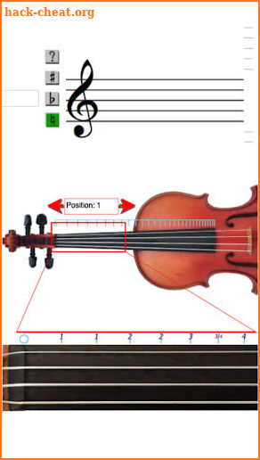 Violin Note Finder screenshot