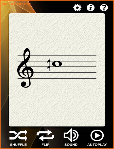 Violin Notes Flash Cards screenshot