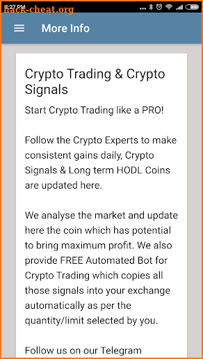 VIP Crypto Signals screenshot
