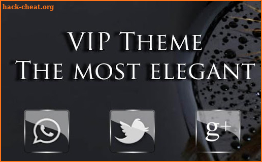 VIP Icon Set & Nova Theme Nova Launcher Themes screenshot