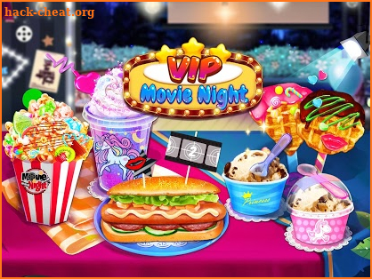 VIP Movie Night Food Party: Make Delicious Foods! screenshot