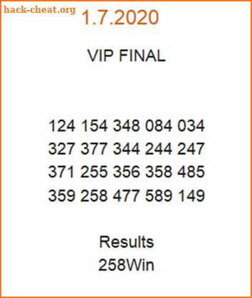 VIP Thai Lottery Tips screenshot