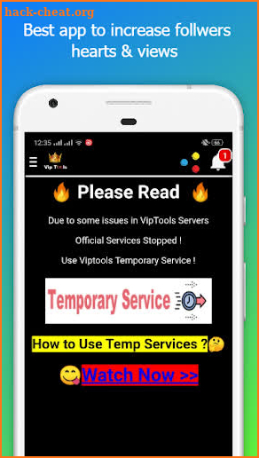 Vip Tools- Free Views,Hearts & Followers screenshot