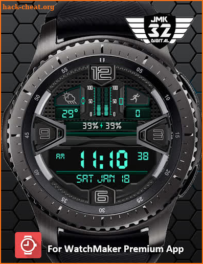 VIPER 132 watchface for WatchMaker screenshot