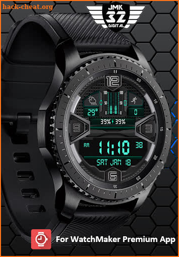 VIPER 132 watchface for WatchMaker screenshot