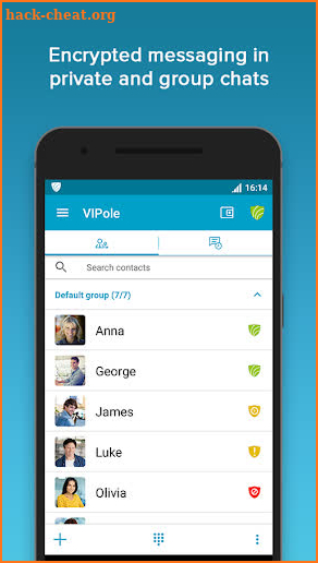 VIPole Private Messenger screenshot