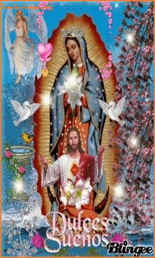 Virgen De Guadalupe Dulce Sueños Fondo Animado screenshot